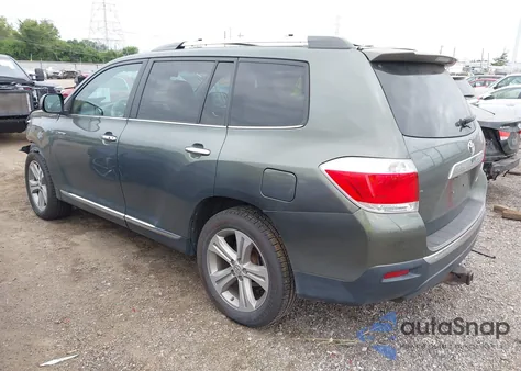 2013 Toyota Highlander Limited V6 from USA, damaged, VIN 5TDDK3EH0DS251079